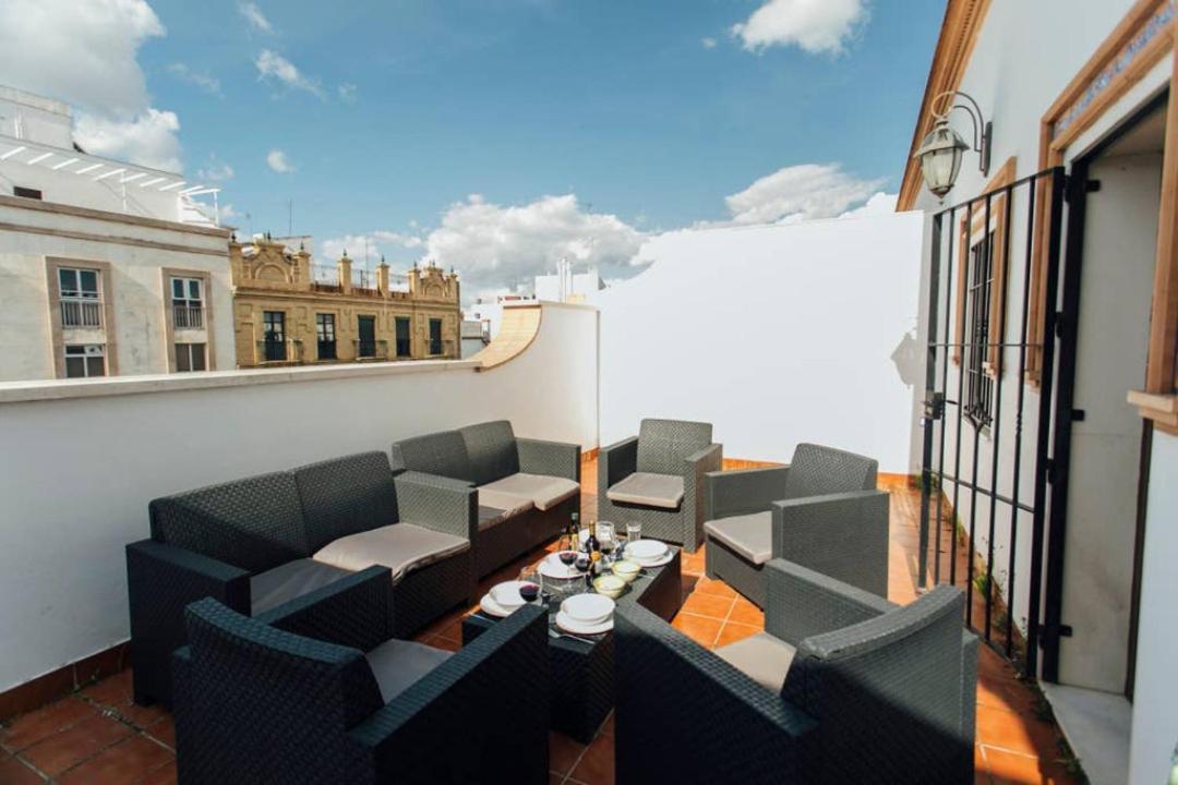 Апартаменты Duplex With Terrace- 5Bd 3Bth- Center Севилья Экстерьер фото